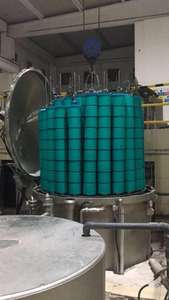 Cedit Machine automatique de teinture de fil acrylique à haute productivité avec chauffage indirect à la vapeur en acier inoxydable 316L garantie de 2 ans - Product Image 6