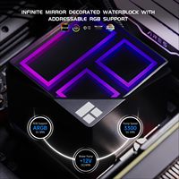 Direct Thermalright Frozen Infinity 360 noir AIO radiateur ARGB miroir PC refroidisseur liquide pour LGA1700 AM5 en vrac