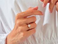 Bague d'éternité classique de fiançailles à prix abordable, moissanite ovale de haute qualité 3A, en argent sterling 925 plaqué or, pour mariage