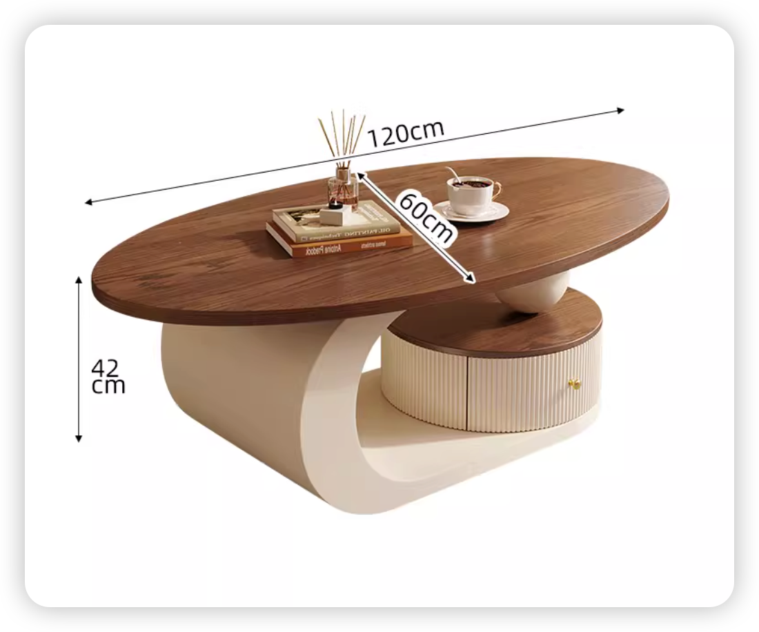 Cornice bianca-120 noce