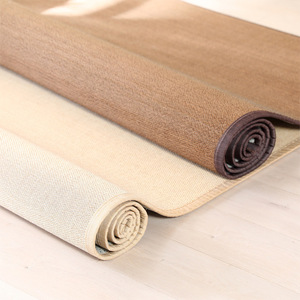 Tapis de sol rafraîchissant en rotin d'été Tatami antidérapant rectangulaire pour chambre à coucher, salon, tapis d'éveil pour enfants, grande surface - Product Image 1