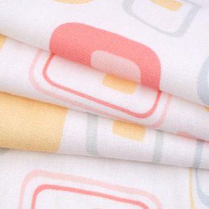 ผ้าเฟรนช์เทอร์รี่เนื้อหนาพิมพ์ลายสำหรับผ้ามีฮู้ด260แกรมสีฟ้า - Product Image 2