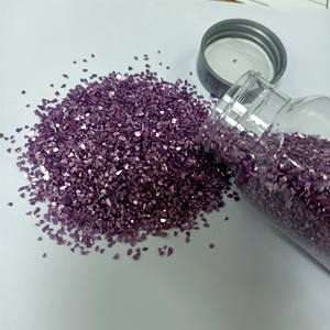 Pièce de verre concassée irrégulière cassée artisanat verre paillettes pour Nail Art coque de téléphone résine ornement décoration - Product Image 5