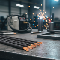 99,95% Reiner Kupferdraht, verseiltes 25mm² 35mm² 50mm² 70mm² Superflexibles Schweißkabel 2/0 AWG Schwarz Rot Stromkabel