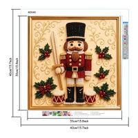 Kit de Peinture Diamant 5D Personnalisé Noël DIY, Kit de Peinture Perles DIY, Produits pour Adultes, Art Mural Salon, Marque Propre