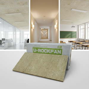 <span class=keywords><strong>Panneau</strong></span> d'isolation thermique et phonique en <span class=keywords><strong>laine</strong></span> <span class=keywords><strong>de</strong></span> <span class=keywords><strong>roche</strong></span> basaltique UET, 50 mm, ignifuge, en fibres minérales - Product Image 2