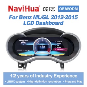 Navihua Upgrade - Tableau de bord numérique LCD - Cockpit virtuel pour Mercedes Benz ML GL 2012-2015 - Product Image 1