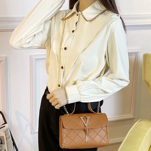 <span class=keywords><strong>Sac</strong></span> à <span class=keywords><strong>main</strong></span> carré gaufré pour femme avec chaîne à pompon, <span class=keywords><strong>sac</strong></span> à bandoulière <span class=keywords><strong>rond</strong></span>, <span class=keywords><strong>sac</strong></span> de plage et de voyage pas cher, <span class=keywords><strong>sac</strong></span> bandoulière - Product Image 5