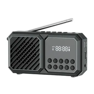 Type-C Rechargeable Wireless F5 FM Radio Portable SHIDU Radios USB Wireless Speaker Fashional Gifts Radio
