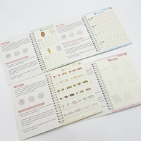 Cahier de traçage magique en gros pour l'apprentissage des langues (français, anglais, espagnol, arabe, allemand) – Livre éducatif pour enfants