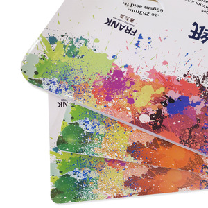 Bloc de papier portable Hongzun 253 mm x 350 mm pour aquarelle, huile, acrylique, lavable, 30 feuilles - Product Image 1