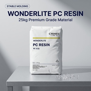 เม็ดพลาสติกโพลีคาร์บอเนต CHIMEI WONDERLITE PC‑122 จากไต้หวัน วัสดุพลาสติกวิศวกรรม เม็ดพลาสติกโพลีเอไมด์ วัตถุดิบ - Product Image 1