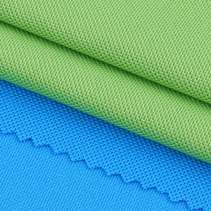 Pique Polo vải 180 GSM 100% <span class=keywords><strong>polyester</strong></span> đan Pique lưới vải cho Polo T-Shirt - Product Image 4