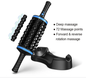 Schnur lose Tiefen gewebe <span class=keywords><strong>massage</strong></span> rolle 5-Gang wiederauf lad bares Schlag <span class=keywords><strong>massage</strong></span> gerät mit 72 <span class=keywords><strong>Massage</strong></span> punkten Hände Muskel Faszie Entspannen - Product Image 5