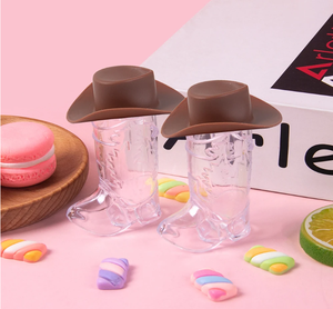 10 pezzi Mini cappelli da Cowboy addio al nubilato bomboniere per feste di compleanno e nuziali accessori per bambole - Product Image 2