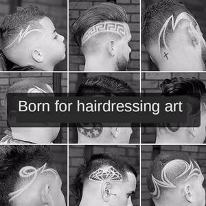 Usb recargable inalámbrico cero Gapped Vintage T9 Trimmer profesional Barbero Máquina para <span class=keywords><strong>cortar</strong></span> cabello <span class=keywords><strong>0</strong></span> <span class=keywords><strong>mm</strong></span> Cabello dorado - Product Image 5