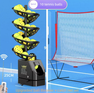 Автоматическая машина для подачи мячей для пиклбола и тенниса с дистанционным управлением, портативный профессиональный тренажер для тренировок в помещении и на улице - Product Image 6