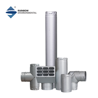 Kit de tuyau de cheminée en acier inoxydable de 4 pouces pour la ventilation des poêles à granulés domestiques