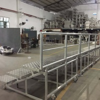 Tribunes en alliage d'aluminium à installation rapide et conception modulaire pour chaises mobiles - Utilisation en intérieur/extérieur pour concerts