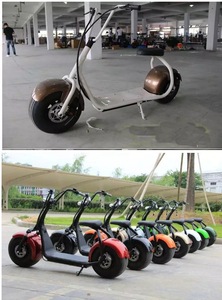 Scooter électrique <span class=keywords><strong>Citycoco</strong></span> à pneus larges de 18 pouces, monoplace, design tendance - Product Image 5