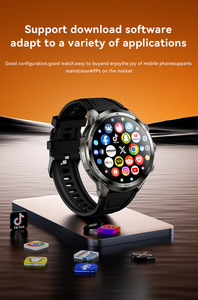 Montre connectée Fashion H19 4G avec carte SIM, écran AMOLED de 1,75 pouces, batterie de 1100 mAh, bracelet intelligent, WIFI, tracker de fitness avec NFC et GPS - Product Image 4