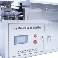 Machine à Stroopwafels à Prix d'Usine, Machine à Cornets de Gaufres, Machine à Cornets de Glace Croustillants