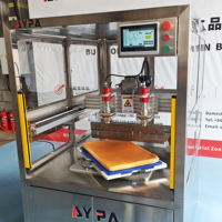 Automatische Ultraschall-Kuchen- und Brotschneidemaschine für gleichseitige Dreieckstücken – Hochgeschwindigkeits-Lebensmittelschneider