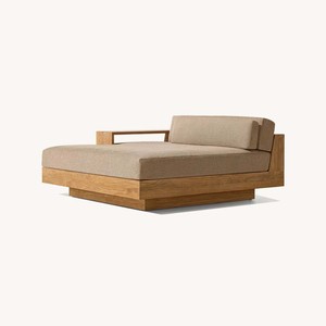 Vente en gros canapé sectionnel extérieur hôtel villa loisirs <span class=keywords><strong>teck</strong></span> <span class=keywords><strong>couleur</strong></span> personnalisé ensemble extérieur meubles de jardin ensemble de canapés - Product Image 2