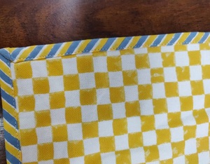 Indian Hand <b>Block</b> <b>Printed</b> Cotton Placemats - Product Image 3