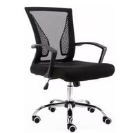 Chaise de bureau en maille réglable avec réglage de la profondeur de l'assise pour des heures de travail au bureau et à domicile, commande en gros