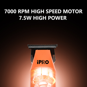 เครื่องตัดผมไฟฟ้า 7500 รอบต่อนาที มอ<span class=keywords><strong>เต</strong></span>อร์ความเร็วสูง ใบมีดคม 5CR18 440C ชาร์จผ่าน USB พร้อมฐาน<span class=keywords><strong>ต</strong></span>ั้ง สำหรับช่าง<span class=keywords><strong>ต</strong></span>ัดผมมืออาชีพ - Product Image 3