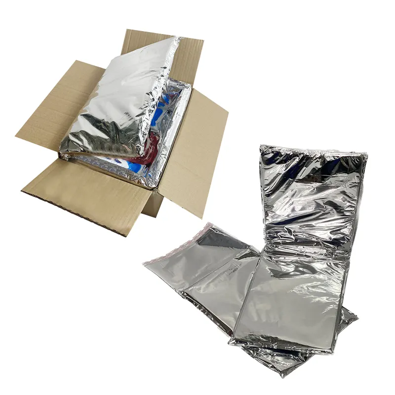 Caixa de transporte de papelão com isolamento térmico 24-72 horas para transporte de alimentos congelados