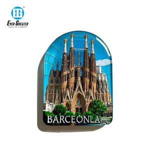 Adesivi magnetici in vetro trasparente con città del Regno Unito <span class=keywords><strong>e</strong></span> punti di riferimento souvenir di viaggio all'ingrosso magneti da frigo in vetro personalizzati - Product Image 1