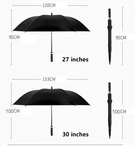 Grand parapluie de golf robuste pour la pluie Grands parapluies de golf automatiques Parapluie <span class=keywords><strong>extra</strong></span> surdimensionné coupe-vent pour le soleil de pluie G25-678 - Product Image 4