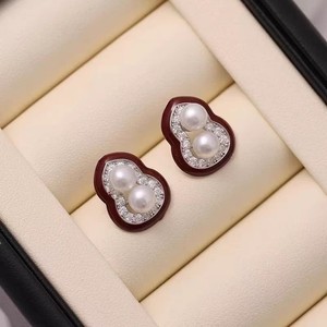 Accesorio para Pendientes de Perlas 22502DIY con Base de Plata S925, Soporte para Lentes, Broche de Serpiente, Cuentas de 9-13mm - Product Image 3