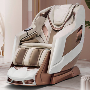 Massage Chair Sl Rail Full Body Home Use Space Capsule Automatic Multi Functional Rose Gold 4D <b>Robotic</b> Hand Massage - Product Image 1