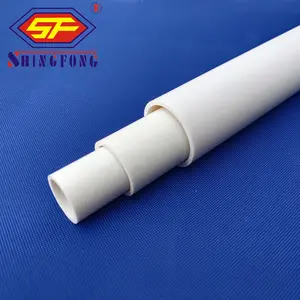 Tubo de cabo de pvc de dobra fria, venda quente, dobrável, 20mm, 25mm, 32mm, tubo azul