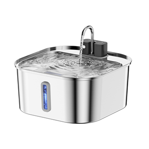 Fontaine à eau automatique pour animaux de compagnie en acier inoxydable, capacité de 13 L, design sans fil, pour l'hydratation des chats et des chiens d'intérieur - Product Image 4
