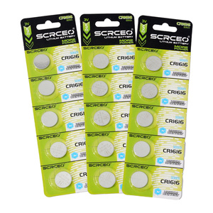 แบตเตอรี่กระดุมคุณภาพเยี่ยม Cr1616 3v 50mah สำหรับกุญแจรีโมทรถยนต์ นาฬิกา - Product Image 1