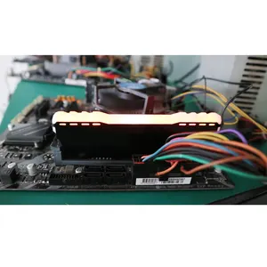 2019 RGB LED RAM DDR4 8GB 3000mhz 3200MHz disipador de calor iluminación Ram para juegos