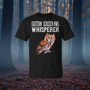 Camiseta Eastern Screech-Owl Whisperer para amantes de las aves, regalo promocional perfecto - Product Image 3