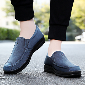 Baskets décontractées en daim pour hommes et femmes, respirantes, en maille, plates, antidérapantes, avec semelle en caoutchouc rebondissante, pour la marche et la course - Product Image 6