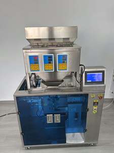 Máquina de Envasado de Bolsas Preformadas Doypack, Máquina de Pesaje y Envasado de 3 Cabezas para Semillas, Granos y Azúcar - Product Image 3