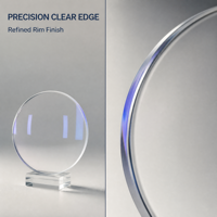 Lentilles optiques 1.56 Clear Base Blue Cut Lens SHMC X4 LRB, anti-lumière bleue, fabricant de lentilles pour lunettes, prix de gros