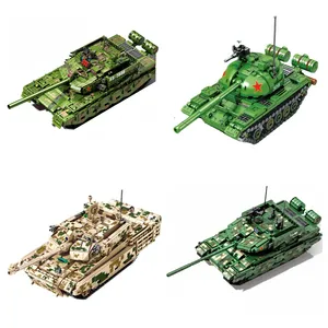 SEMBO 203101-203169 705021 Militär panzer Crawler Raketen auto Dekoration Baustein Kunststoff Spielzeug Geschenk für Kinder Jungen