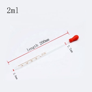 Tiandi phòng thí nghiệm 3ml thủy tinh tốt nghiệp <span class=keywords><strong>Pipette</strong></span> với cao su bóng đèn pipettes - Product Image 4