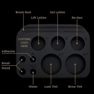 Palette de cils et sourcils en silicone, marque privée - Product Image 3