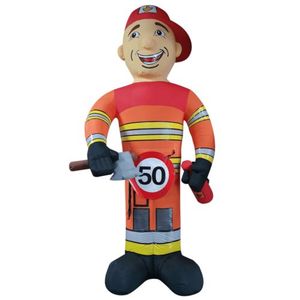 Personalizado al aire libre Países Bajos Inflable Abraham montando una motocicleta muñeca inflable para amantes <span class=keywords><strong>de</strong></span> la motocicleta - Product Image 6