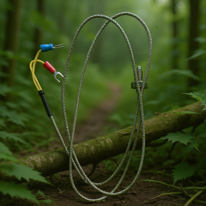 E Type Thermocouple Screw Mount <b>Temperature</b> Sensor <b>Probe</b> With Wire Lead For Industrial Use - Product Image 3