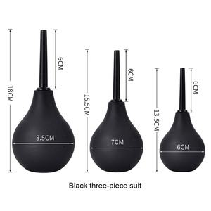 Fuli 4Pcs Douche Klysma Douche Bijlagen <span class=keywords><strong>Deluxe</strong></span> Aluminium Douchekop Anale Vaginale Reiniging Kit - Product Image 2